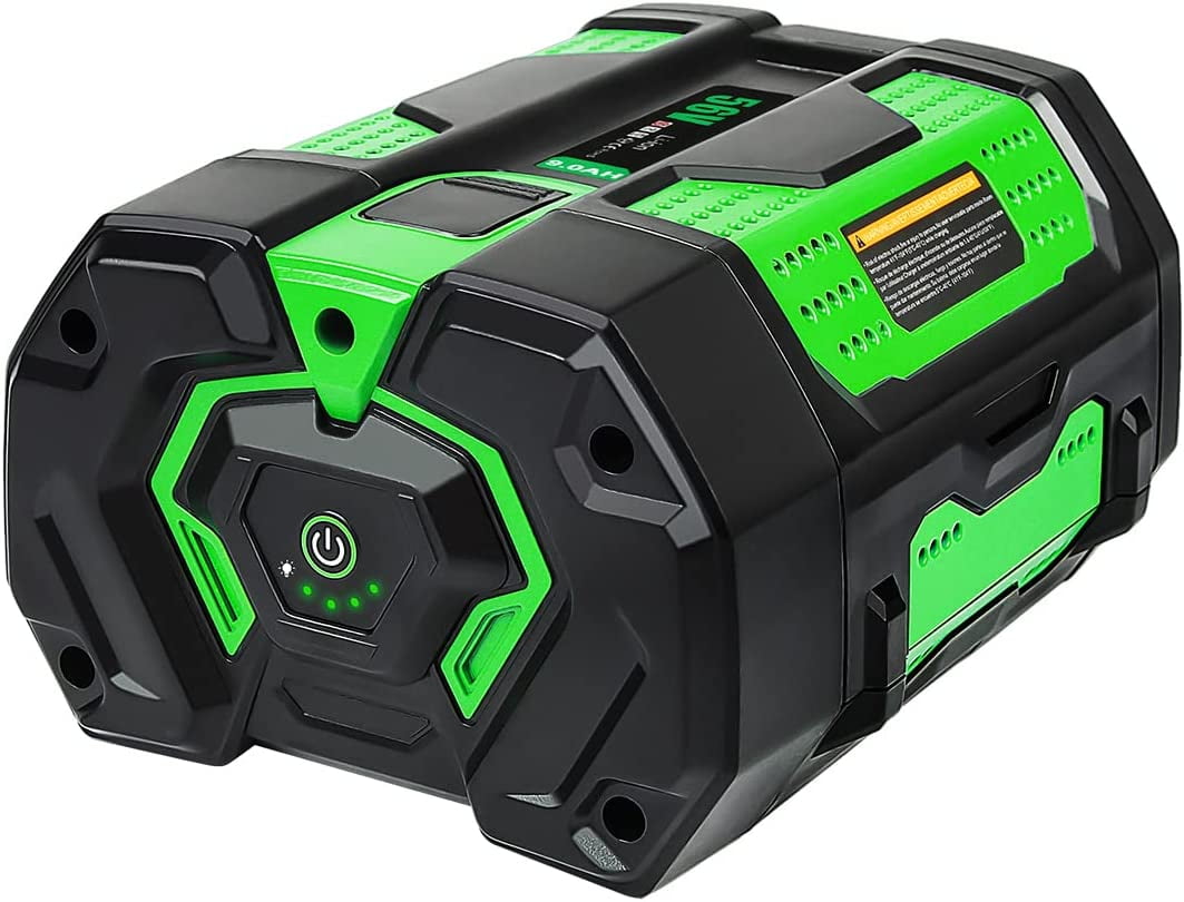 50.4V(56Vmax) 9000mAh Lithium Ion Battery Replacement for EGO BA4200 BA1400T BA4200T BA2800 Compatible with 56V Power Tools