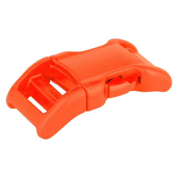 50 - 5/8 inch Neon Orange YKK Contoured Side Release Plastic Buckle
