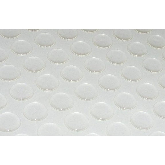 50 - .5" Epoxy Dots for Mini Bottle Caps Resin Clear
