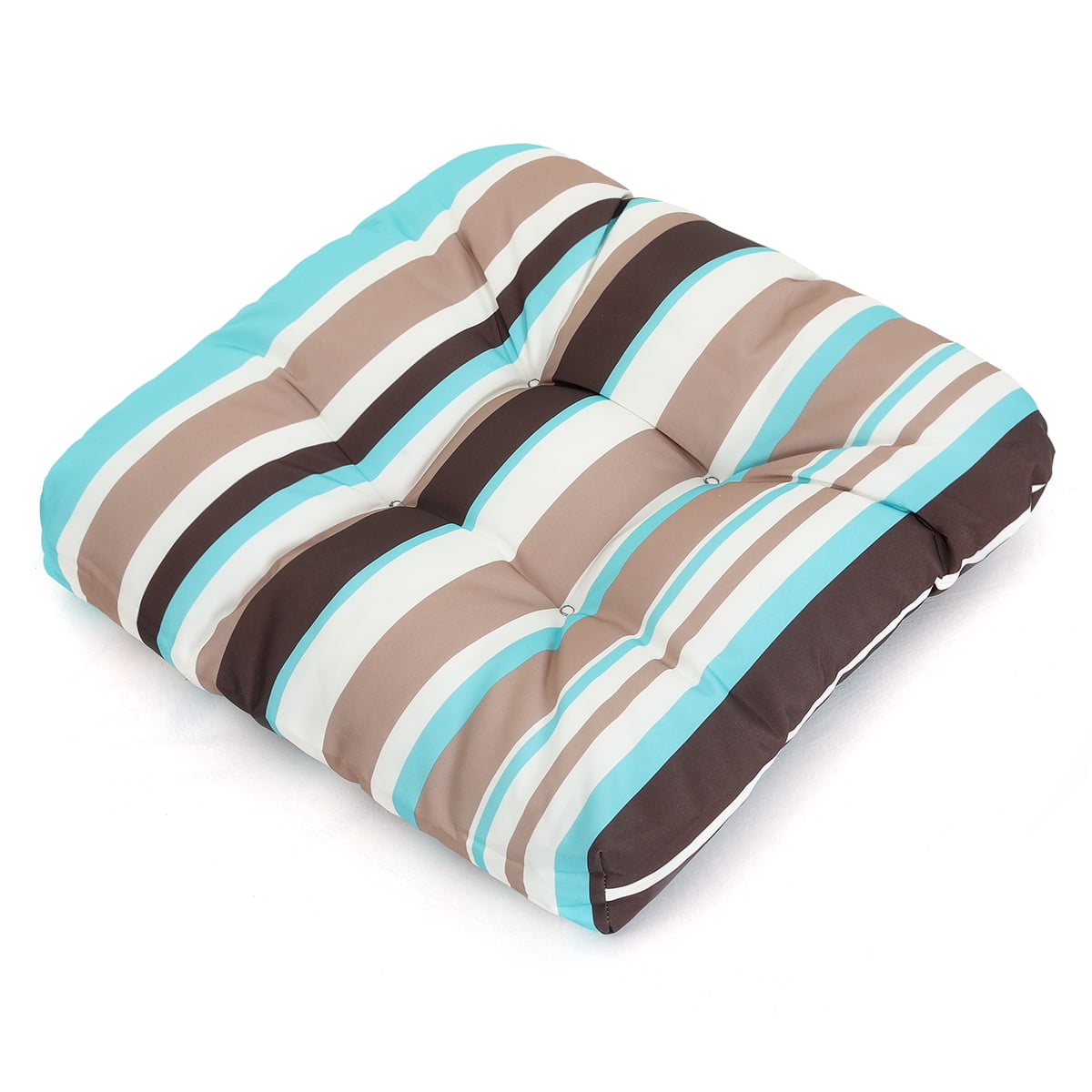 50*50*10cm Striped Outdoor Waterproof Seat Cushion
