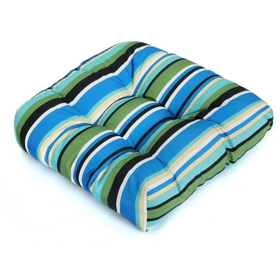 50*50*10cm Striped Outdoor Waterproof Seat Cushion