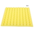 thumbnail image 1 of 50*50*5cm 6Pcs Pyramid Shape Sound Absorbing Soundproofing Cotton Foam (Yellow), 1 of 8