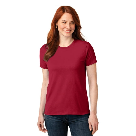 Port & Company ® Ladies Core Blend Tee. LPC55