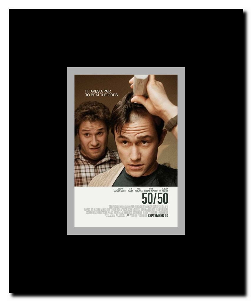 50/50 Framed Movie Poster