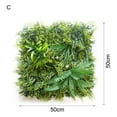 50*50CM Artificial Plant Flower Wall Panels UV Realistic Indoor Outdoor