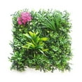 50*50Cm Artificial Plant Flower Wall Panel Uv Realistic Indoor Outdoor