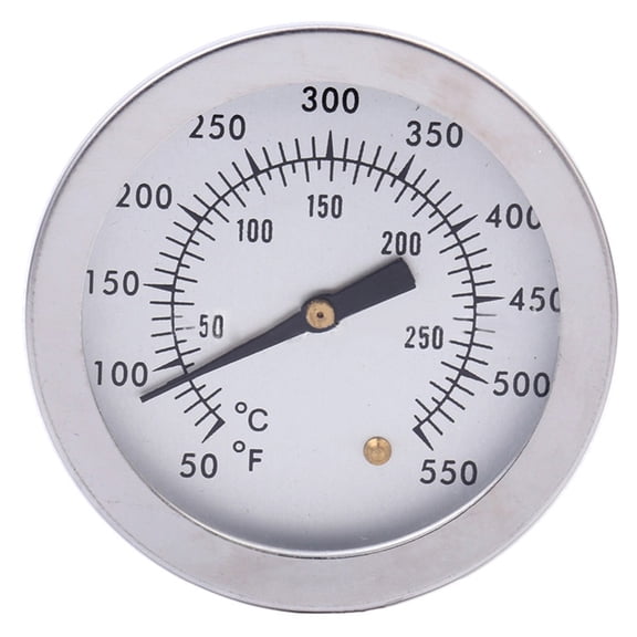 50-550 Celsius Stainless Steel BBQ Smoker Grill Thermometer Temperature Gauge