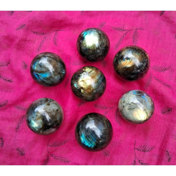 50-55MM Labradorite Flashy Sphere, Labradorite Ball, Crystal Sphere, Gemstone Ball, Crystal Globe, Flashy Sphere, Flashy Sphere
