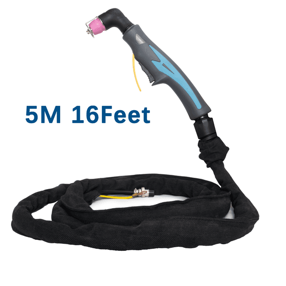 50/60 Amp SG55 WSD-60 Pilot ARC Air Plasma Cutter Cutting Torch Gun 16Feet & 5M