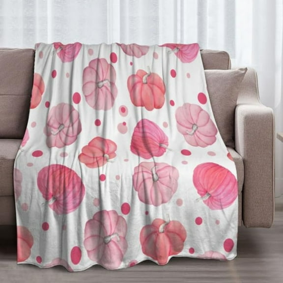 50''*60''Halloween Blanket Cute Ghost Boo Halloween Throw Blankets Spooky Throws for Kids Adults Lightweight Soft Warm Cozy Flannel for Sofa Bedding Decorations Yellow