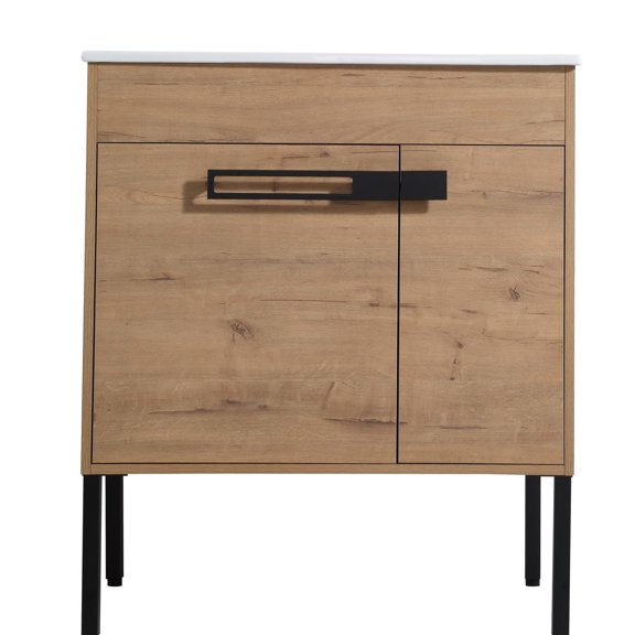 50.60 lb Weight, Metal Handles - Freestanding Vanity Cabinet - Bathroom Organization - Durable & Long-Service Use