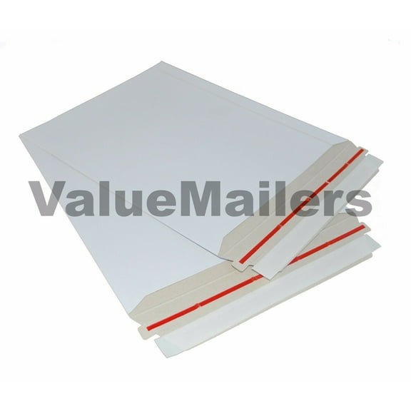 50 - 6x6 RIGID PHOTO MAILERS ENVELOPES STAY FLATS