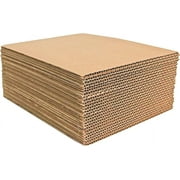 50 8.5x11 Cardboard Corrugated Pads Inserts Filler Sheet 8.5 x 11