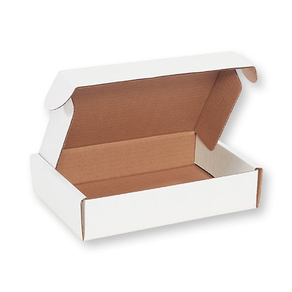 SSBM 8" x 8" x 2 3/4" ECT-32B Deluxe White Literature Shipping Mailers 50/Case