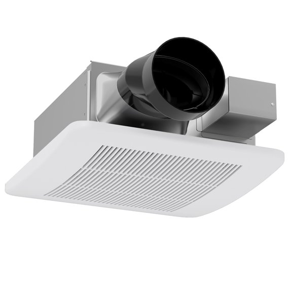 50/80/110 CFM Ceiling Mount Exhaust Ventilation Fan W/ Pick-A-Flow 4 Inches Duct