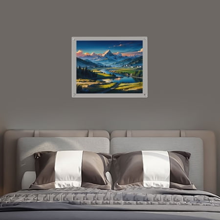 50.8cm*40.6cm Wall-mounted Clear Acrylic Picture Frame Wall-mounted Picture Frame Decorating Homes Offices Used for Homes, Offices, Studios and more.