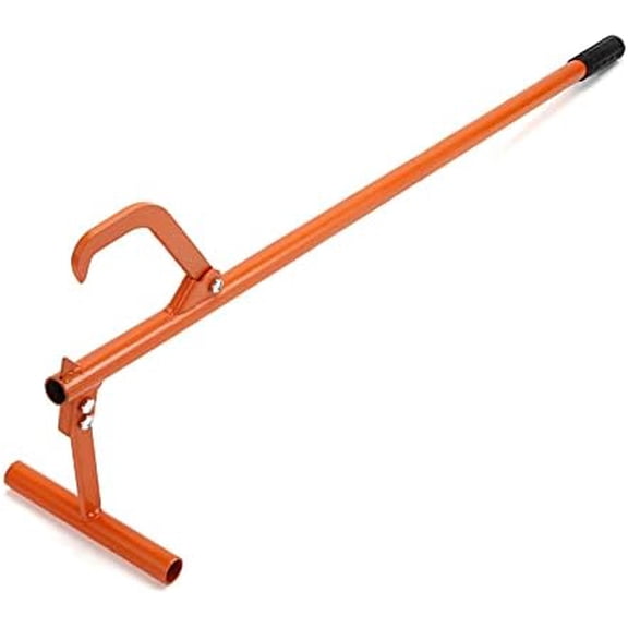 50.9" Timberjack Log Lifter, Adjustable Log Roller Cant Hook, Heavy Duty Steel Log Jack, Logging Tools for Rolling and Raising Up The Logs$$Tools