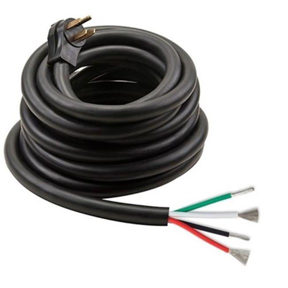 50 A 6 by 3-8 &1 30 Flexible RV Power Cord