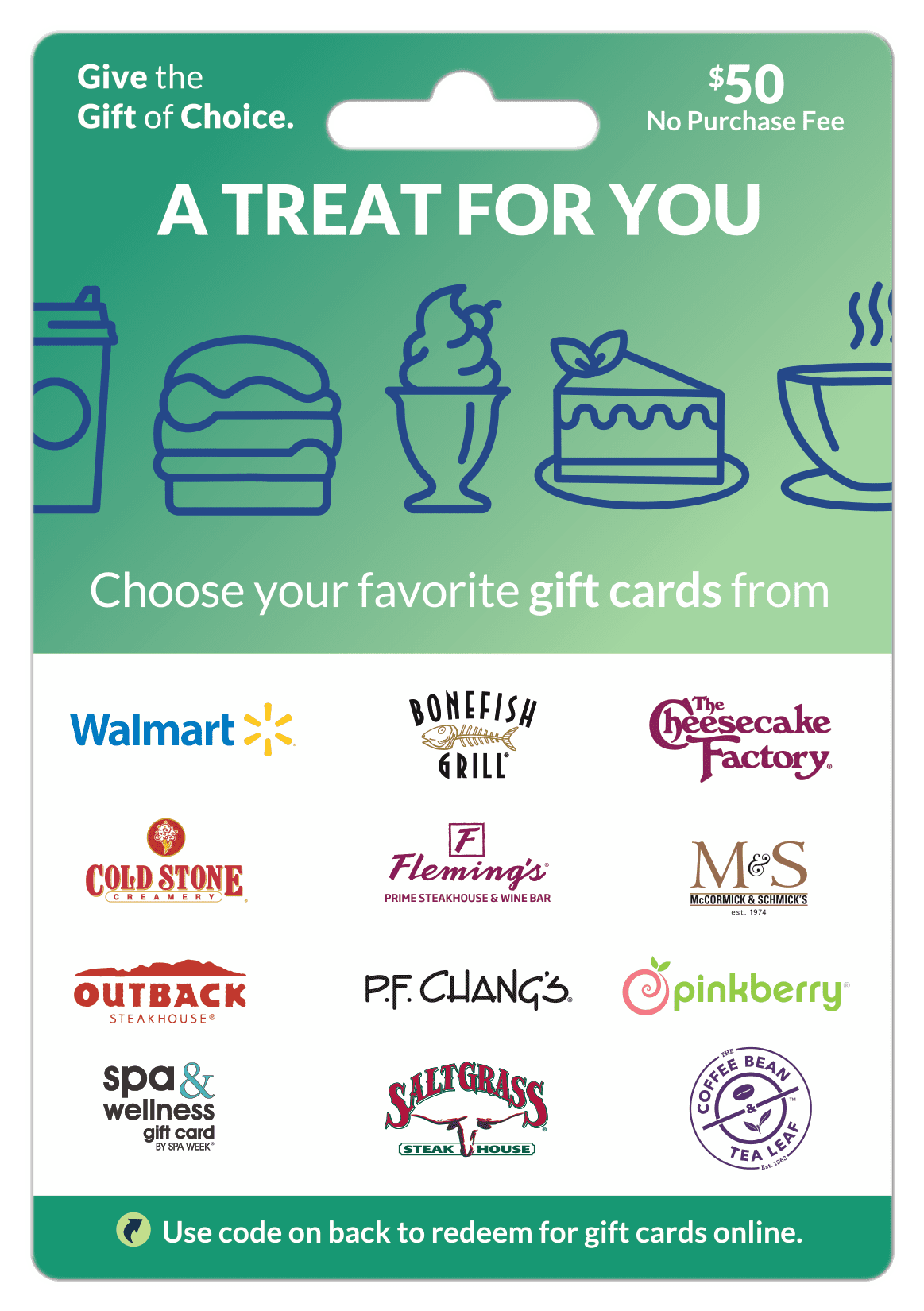 Choose Your Card Gift