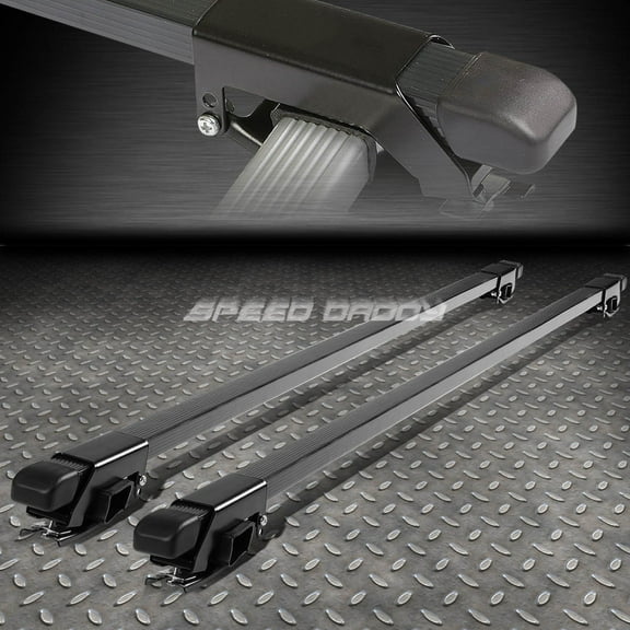 50" ALUMINUM ROOF RACK CAR/SUV TOP CROSSBAR LUGGAGE/BAG CARGO SQUARE BAR RAIL