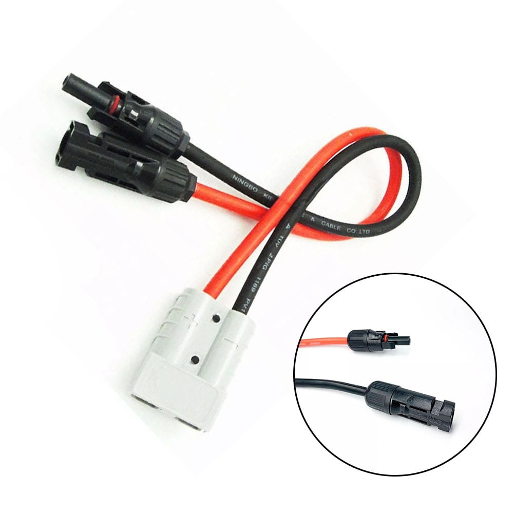 50 AMP for Anderson Plug to Solar Panel Cable Y Adaptor Connector 30cm