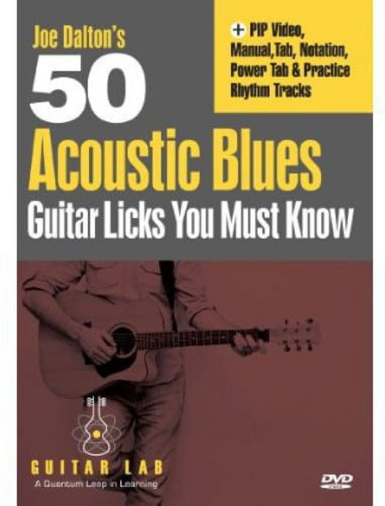 50 Acoustic Blues Licks You Must Know - Walmart.com