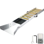 50" Aluminum Alloy Sluice Box with Riffles, Compact Design, for Gold Prospecting Recovery