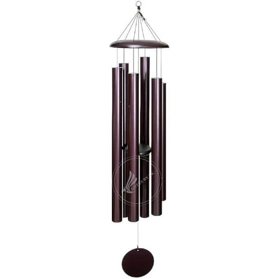 50" Aluminum Wind Chimes - Premium Wind Chime to Create a Zen Atmosphere - Wind Chime Suitable for Outdoor, Garden, Patio, Backyard, Garden Decoration with Wind Catcher Decor Gift Pulm