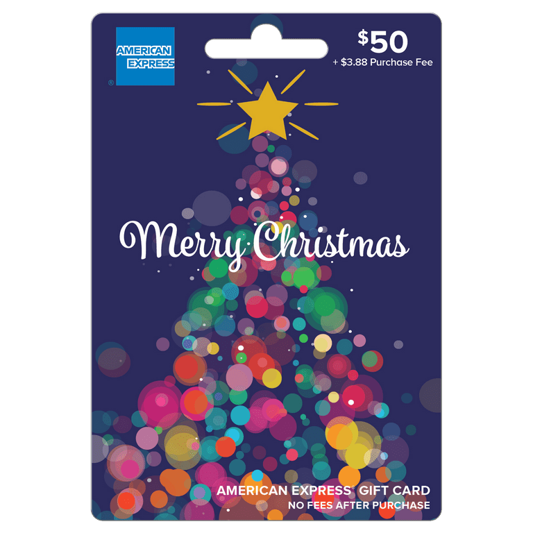 Starry Tree Holiday Walmart Gift Card