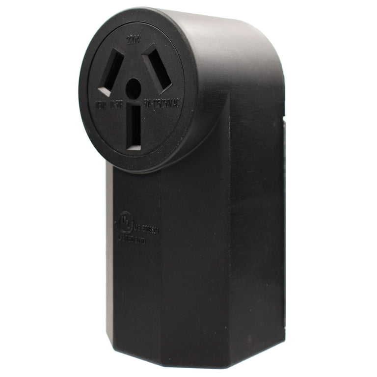 Utilitech Black 50-Amp Round Industrial Range Utilitech Black 50-Amp Round Industrial Range