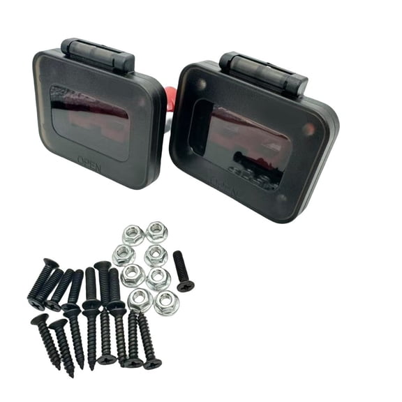 50 Amp Flush Mount Battery Quick Connector Socket for Anderson Connections