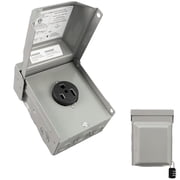 HIITIO 50A 5-50R Heavy Duty Outlet, Weatherproof ETL Listed for Industrial