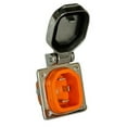 thumbnail image 1 of 50 Amp Stainless Steel Boatside Inlet, 1 of 1