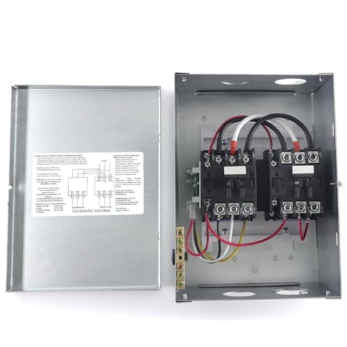 50 Amp Transfer Switch Automatic Transfer Switch for RV, Speedboats 120/240 VAC, 50 Amp, Automatic Transfer Relay Switch$$Garden & Patio