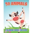 thumbnail image 1 of 50 Animals Coloring Book For Kids : Large Animals Coloring Book (Paperback), 1 of 1
