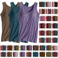 thumbnail image 1 of Horkkom 3 Pack Plus Size Tank Tops for Women Summer Workout Tank Tops Casual Comfy Loose Sleeveless Undershirt S-4XL, 1 of 3