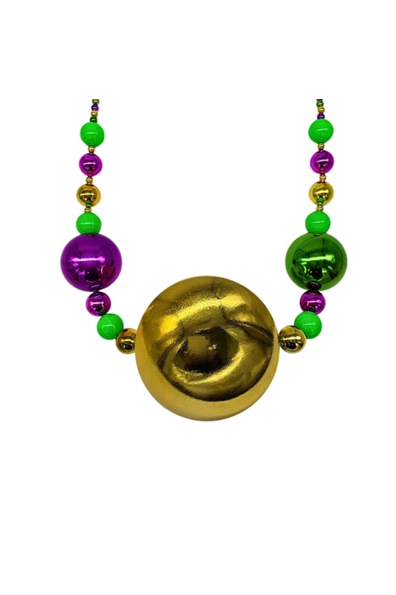 50" Big Ball Bead Light Up Necklace (Each)