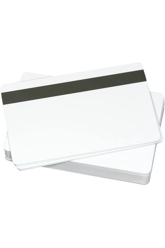 50 Blank Inkjet PVC Cards with 1/2" HiCo Magnetic Stripe for epson & canon print