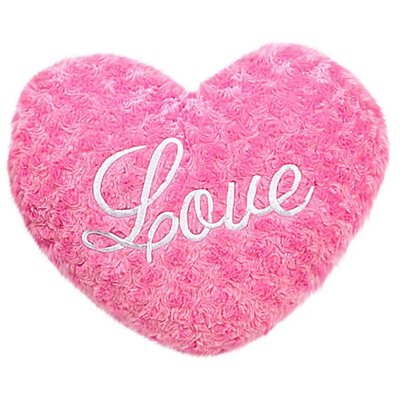 Up to 50% off Botrong Valentine's Day Fluffy Love Heart Pillow,Cute Soft Couple Cushion Pillow,Heart-shaped Pillow Decorative for Home Bed Couch
