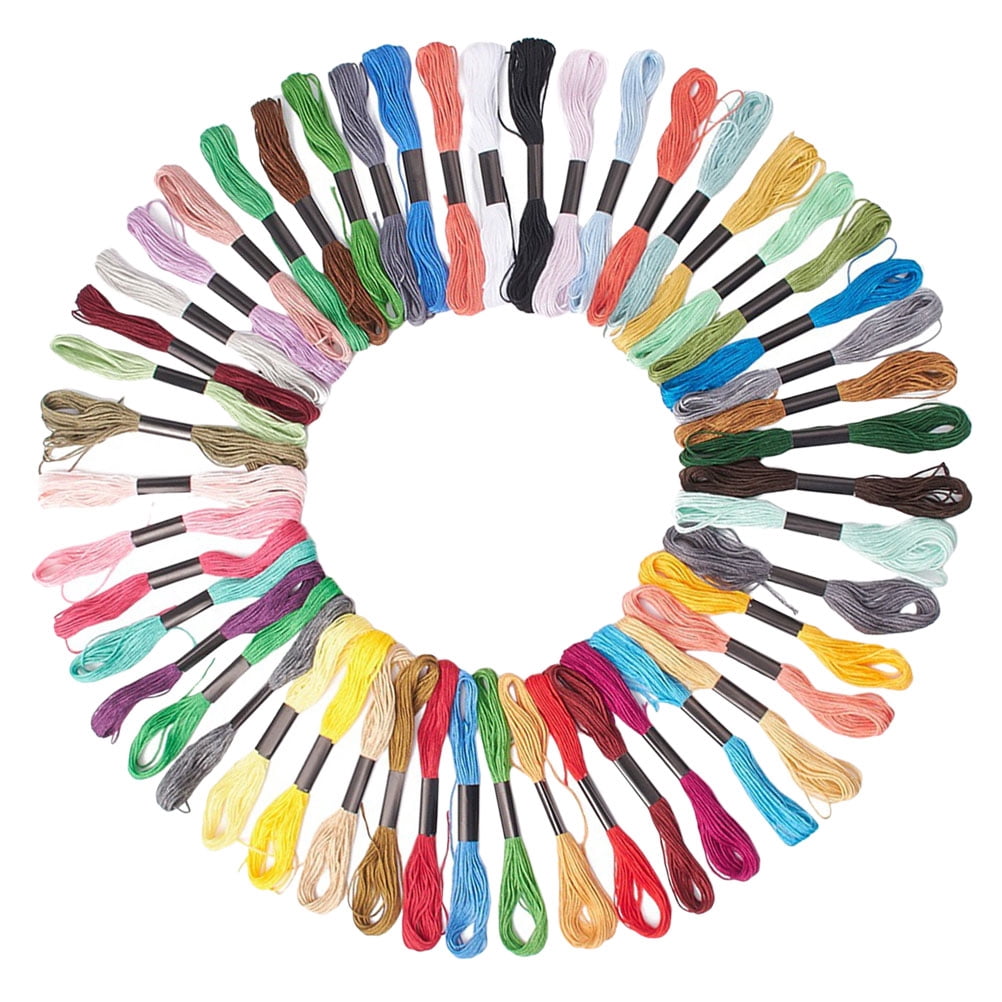 Stitching Thread Bundle 50 Bundles Cross Stitch Thread Sewing Thread Thread for Embroidery ...