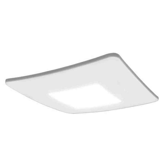 50 CFM Ceiling/Wall Mount Easy Roomside Installation Bathroom/Bath Exhaust Fan with Adjustable LED Lighting, ENERGY STAR