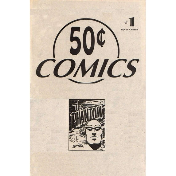 50 Cent Comics #1 VF ; Manuscript Comic Book