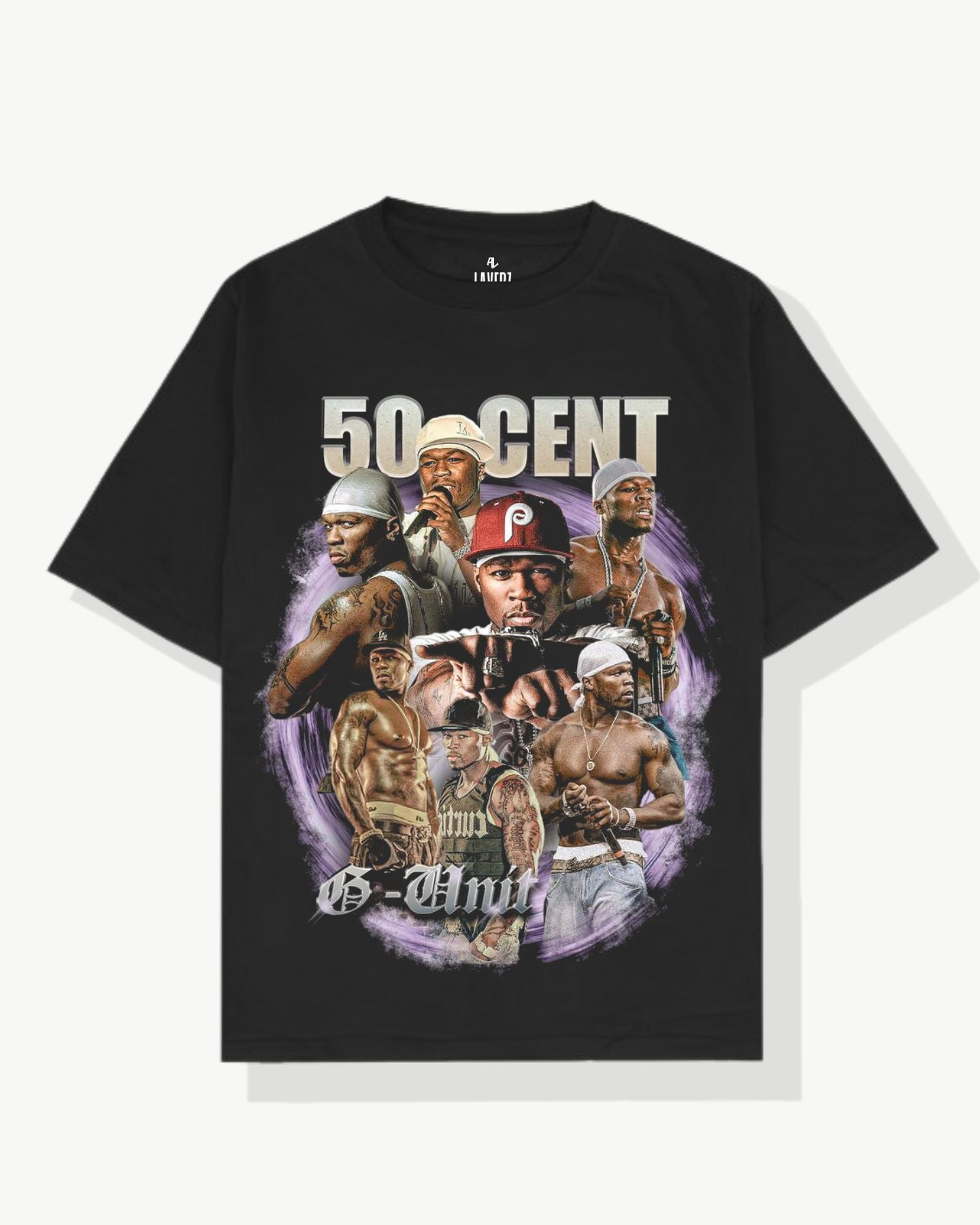 50 Cent G Unit Tee Laverz T Shirt Unisex, Color Black, Size 5XL