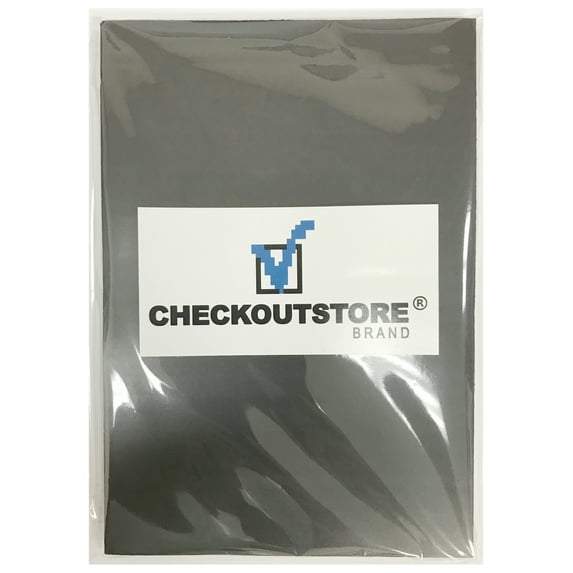 50 CheckOutStore Flexible Self Adhesive Magnetic Sheets 20 Mil (5 x 7-1/4)