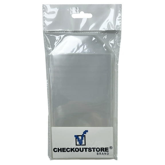 50 CheckOutStore Mini Slimline Die Clear Storage Pockets (3 5/8 x 6 1/2)