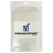 50 CheckOutStore Stamp & Die Clear Storage Pockets 6 3/4 x 9 1/2