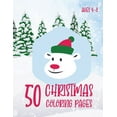 thumbnail image 1 of 50 Christmas Coloring Pages: Holiday Activity Book for Kids Ages 4-8, (Paperback), 1 of 1