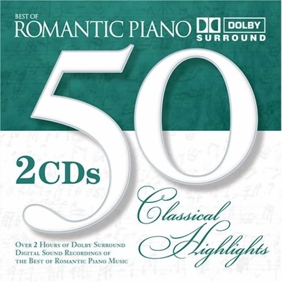 50 Classical Highlights: Romantic Piano - Music CD - Audio CD - Sold by gmusic