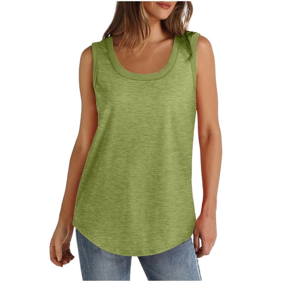 HAPIMO Women's Summer Tank Tops Halter Neck Blouse Flowy Swing Layer Camis Vest Basic Tunic Camisole Solid Color Print Tops Sleeveless Shirts for Girls s