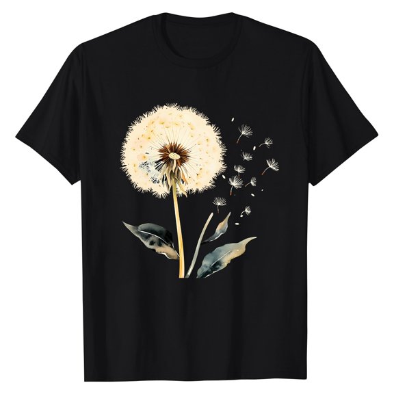 NAMTYQX Cute Summer Tops for Women Graphic Round Neck Muster Plus Size Airoft Short Sleeve Hip Light Loose Women's Summer Tops Black Size 2XL